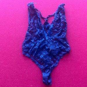NWOT lace teddy
